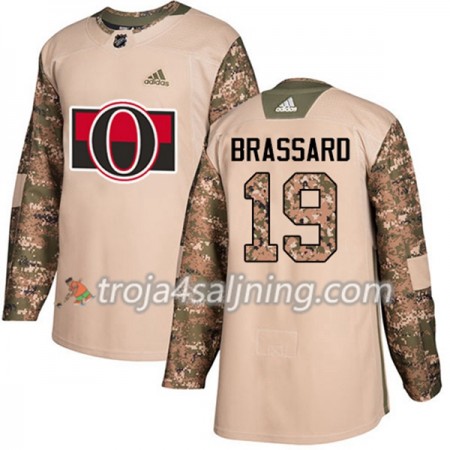 Ottawa Senators tröja Derick Brassard 19 Adidas 2017-2018 Camo Veterans Day Practice Authentic - NHL Tröjor Herr